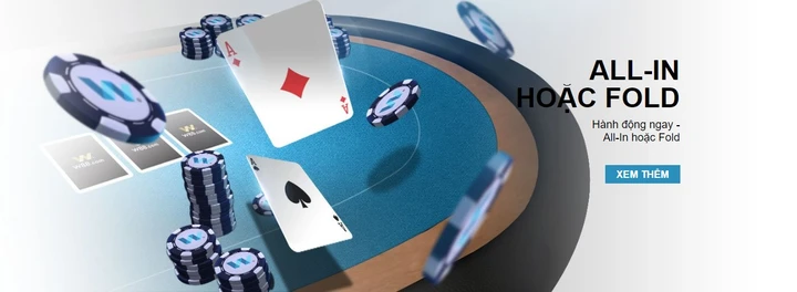 Cược All in hoặc Fold Poker W88