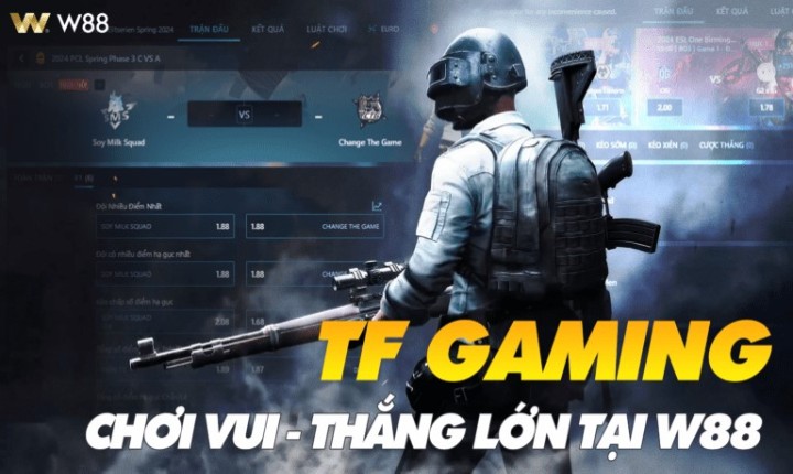 Hướng dẫn tham gia cá cược tại sảnh TF Gaming W88