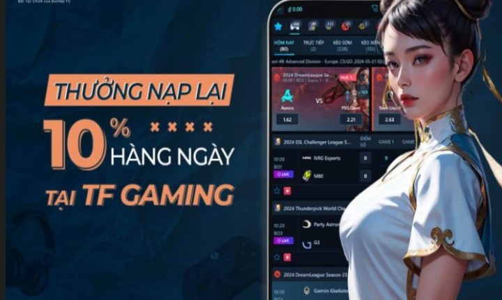 Các chương trình khuyến mãi tại sảnh cược TF Gaming W88